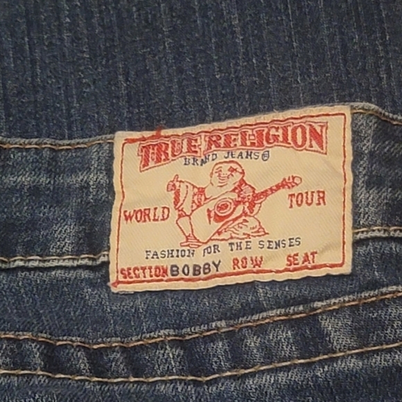 True Religion Joey Jean Woman Low Boot Distressed Wash w Stretch L 28 - Picture 9 of 10